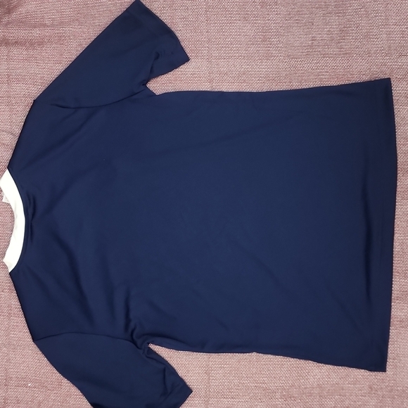 Adidas Boys Soccer Football Jersey Size Medium - Navy - NWT - Picture 9 of 13